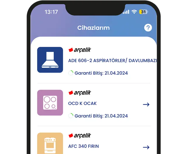 “Cihazlarım” Özelliği