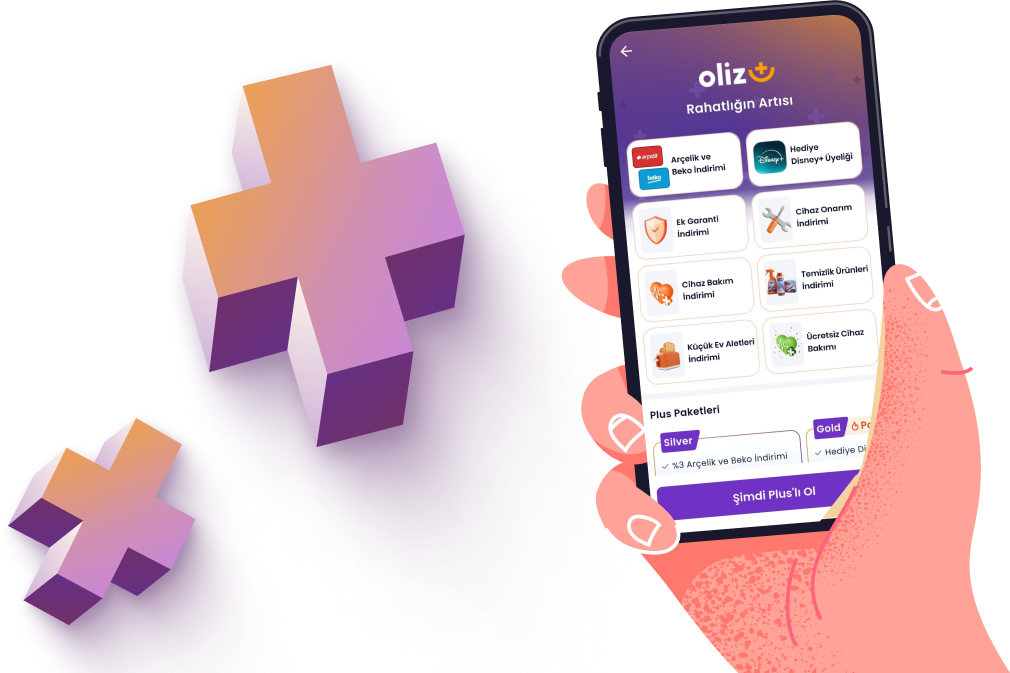 Sen de Oliz Plus’lı ol, Oliz’in bol artılı versiyonunu kullanmaya hemen başla!